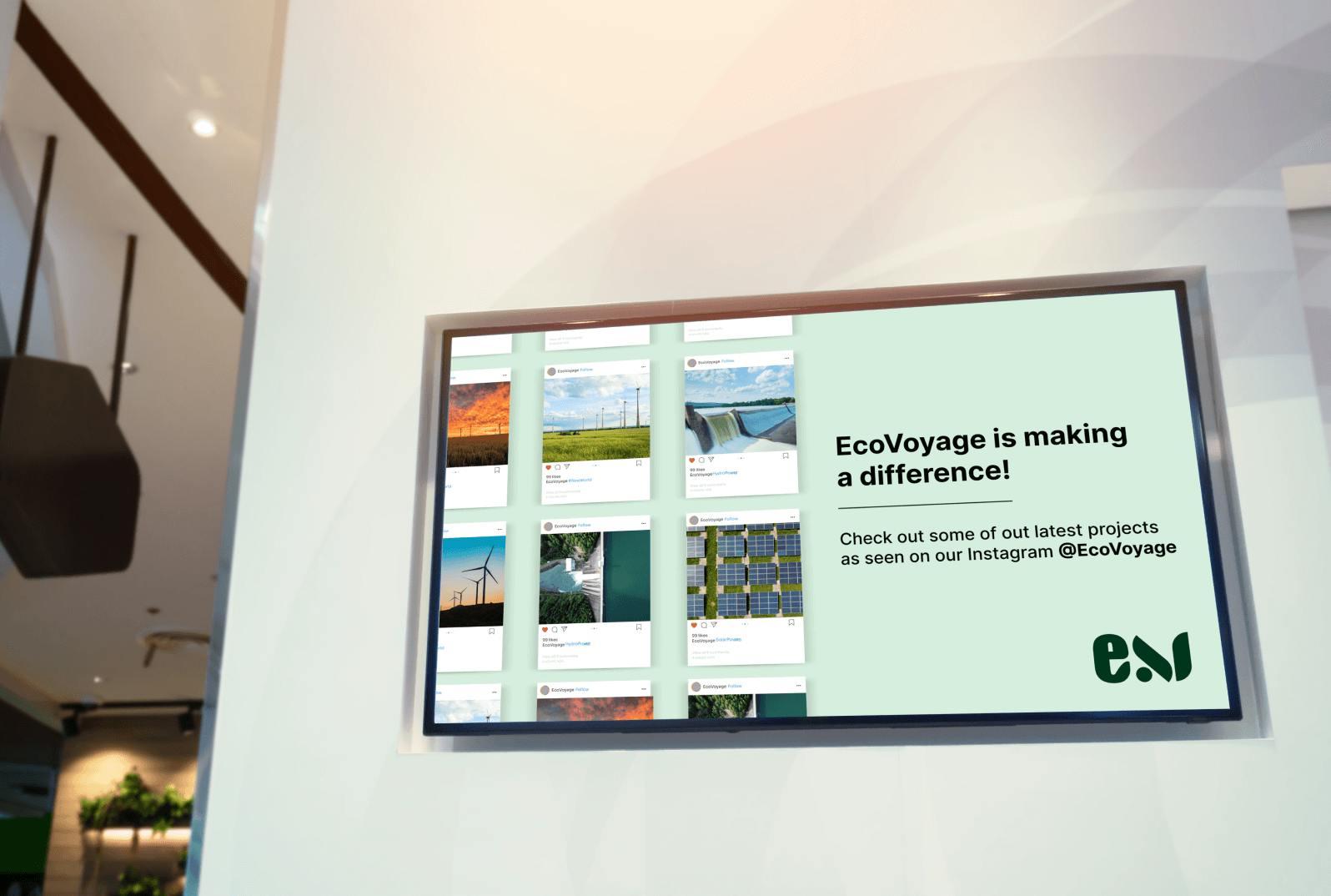 social media walls are easy to share on digital signage